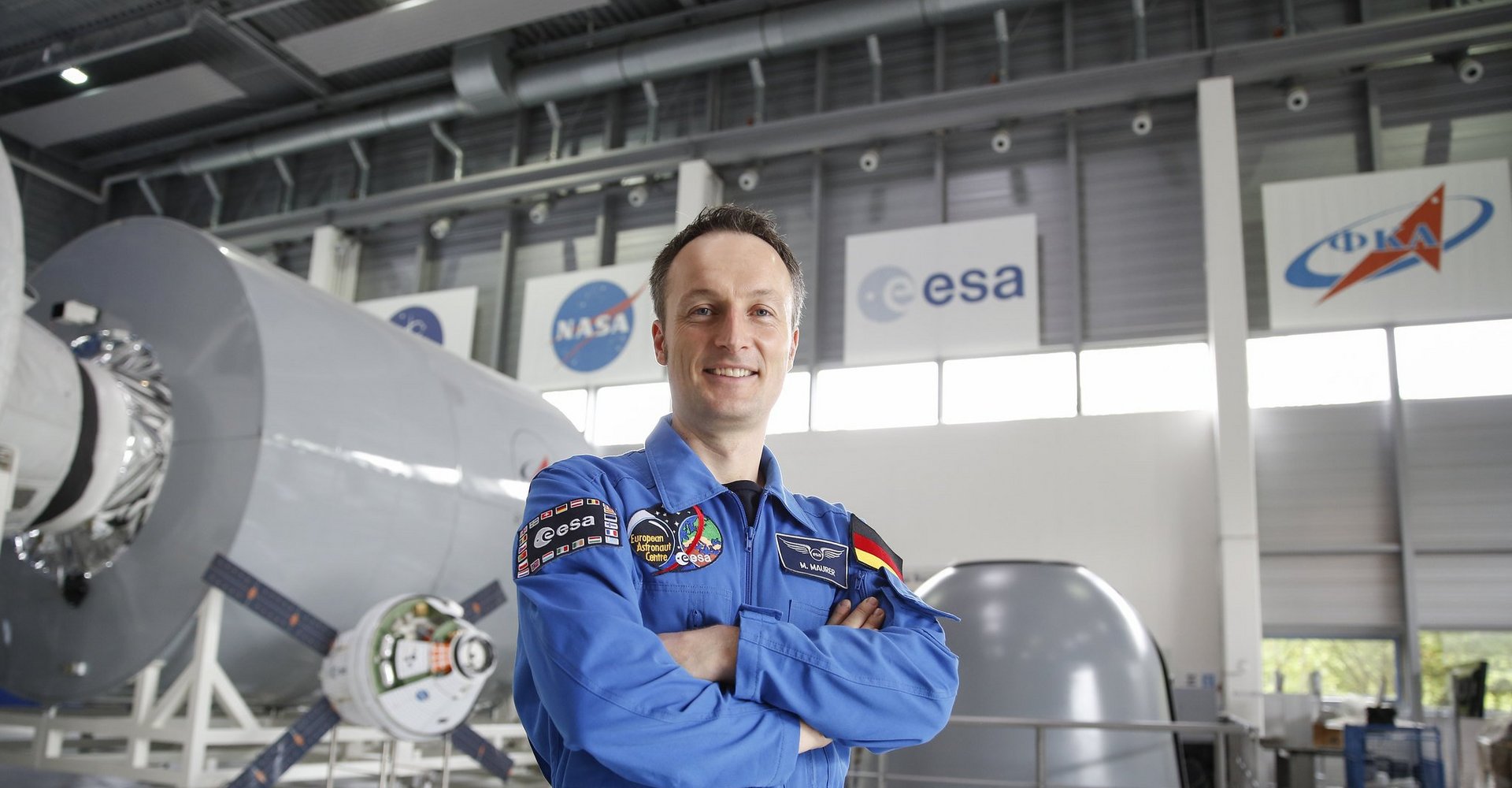 Portrait Matthias Maurer