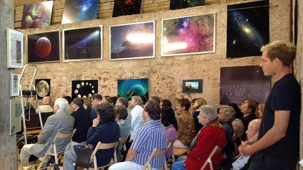 Veranstaltung im Weltraum-Atelier Veranstaltung im Weltraum-Atelier