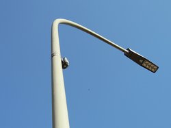 Ansicht LED-Lampe mit Sensor LED-Lampe mit Sensor